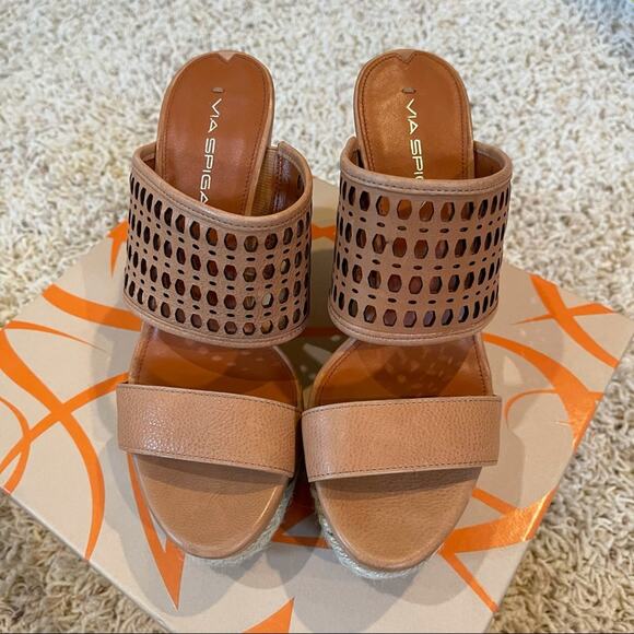 brand new never worn - in box via spiga wedges - Picture 9 of 13